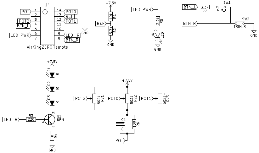 コントローラーの回路図
